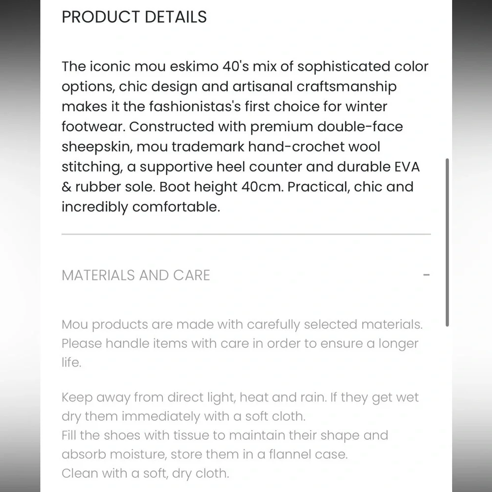 MOU Eskimo 40 tall grey suede boots